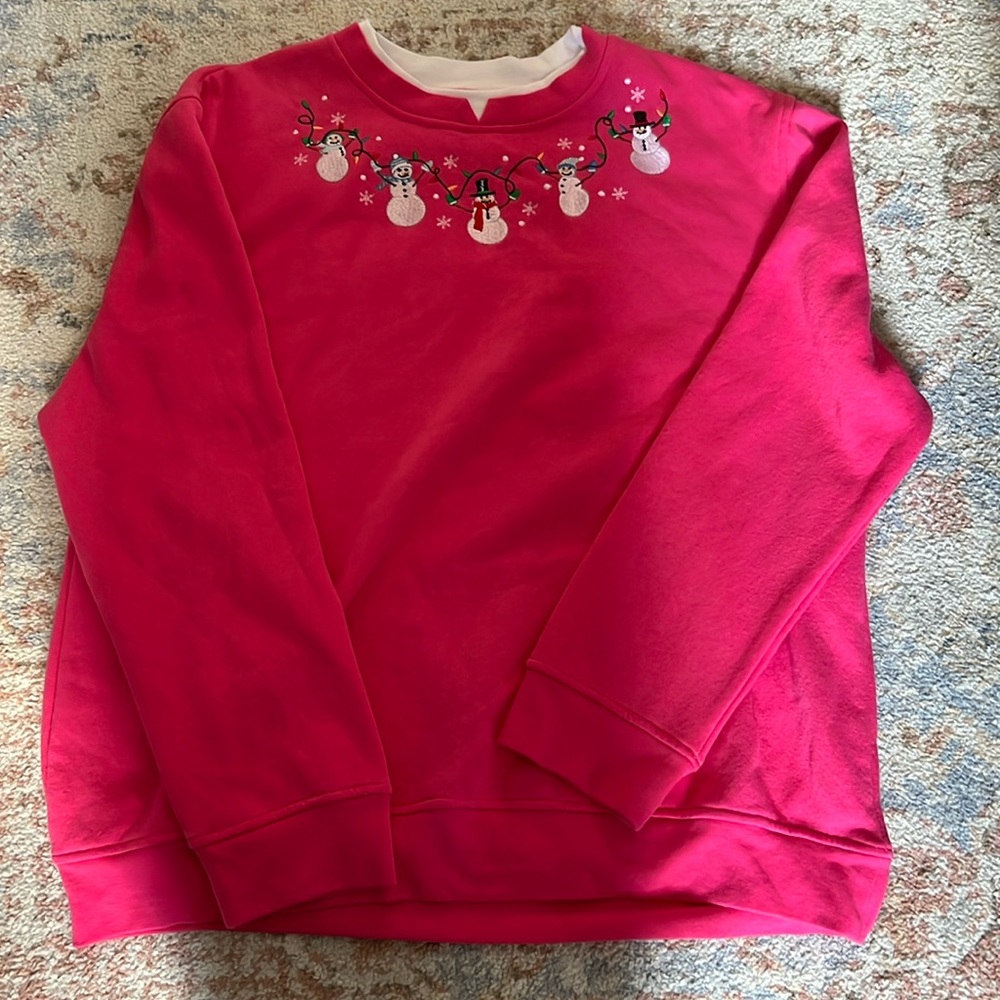 Snowman sweatshirt